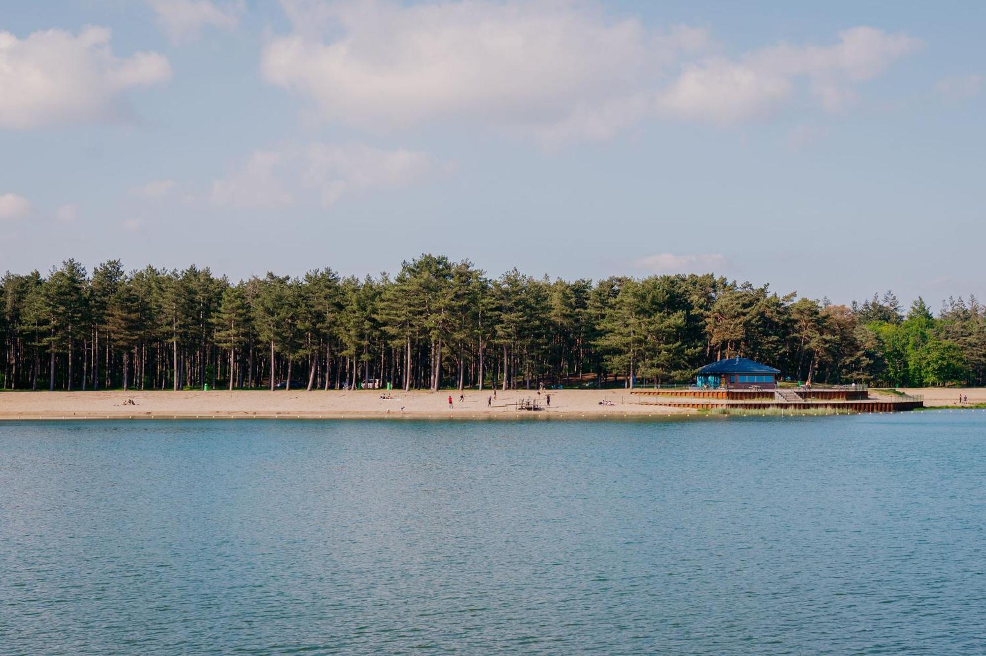 Lodge Goudvink Nunspeet Veluwe Buitenkant foto
